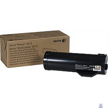XEROX 106R02732 Тонер-картридж XEROX Phaser 3610/WC 3615, 25,3 К XEROX 106R02732 Тонер-картридж XEROX Phaser 3610/WC 3615, 25,3 К