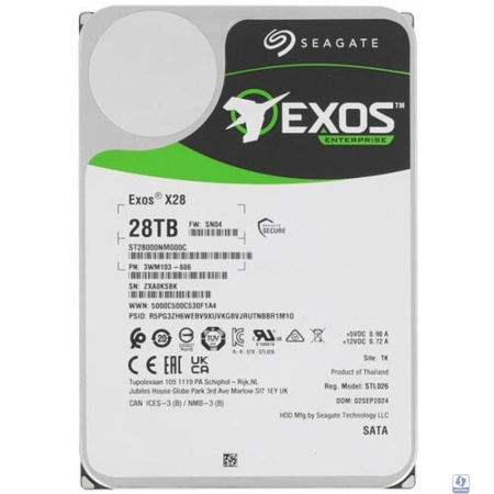 28TB Seagate Exos X28 (ST28000NM000C) 