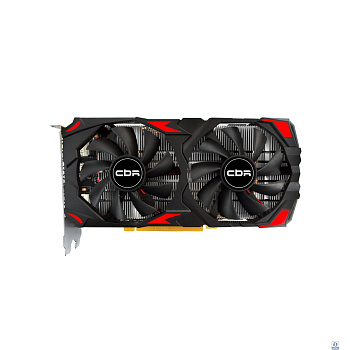 Видеокарта CBR Radeon RX 580 8G GDDR5, 256BIT, 2048, 1168MHz, Dual fan PCIE 3.0, 150W (HDMI/2xDP) [VGA-STX580-8G-RTL]