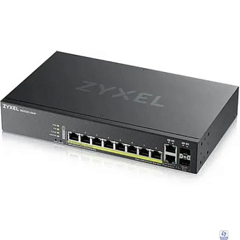 ZYXEL GS2220-10HP-EU0101F NebulaFlex Pro Коммутатор 10G 8PoE+ 180W управляемый