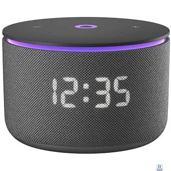 Яндекс Станция Мини 3 Про (с часами) Черная [YNDX-00059BLK]