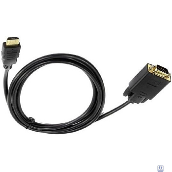 VCOM CG596-1.8M Кабель-переходник HDMI --> VGA_M/M 1,8м [4895182204010]
