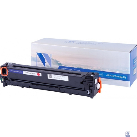 NVPrint CB543A/CRG716 Картридж для Color LaserJet CP1215/1515/CM1518 (1400k) Magenta