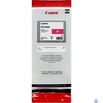 Canon PFI-320M Картридж  для Canon TM-200/TM-205/TM-300/TM-305, пурпурный. 300 мл