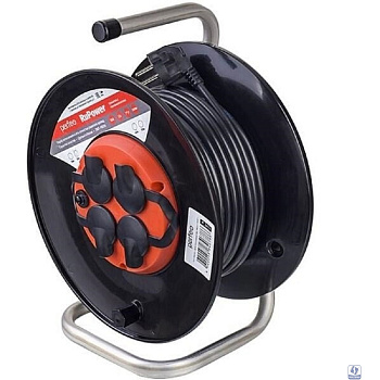 Perfeo удлинитель на катушке без заземления "RU POWER",PF_B4677 (20м 4гн с т/з 16А ПВС 3х1,5 IP44 (РБК16))