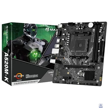 MAXSUN MS-Challenger A520M-K (Socket AM4, mATX, 2*DDR4, VGA/HDMI,  3*SATA3, 1*M.2, 1*PCIEx16/1*PCIEx1, 4*USB2.0, 2*USB 3.2 Gen1, LAN 1*1G, RTL)