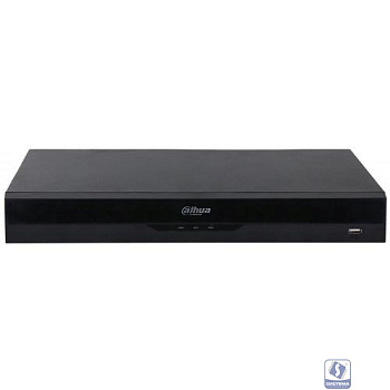 DAHUA DHI-NVR2208-8P-I2 8-канальный IP-видеорегистратор с PoE, 4K, H.265+, видеоаналитика, входящий поток до 144Мбит/с, 2 SATA III до 10Тбайт