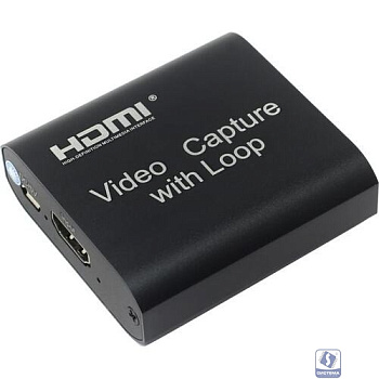 ORIENT C704HVC, Адаптер HDMI -> USB2.0, устройство видеозахвата со звуком 1920x1080@30Hz, выход HDMI, поддержка Windows/MacOS/Android, питание 5В, в комплекте USB-кабель питания (30704)