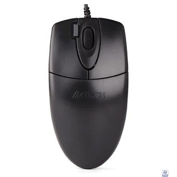A-4Tech Мышь OP-620D черный оптическая (1000dpi) USB (4but) [85694]
