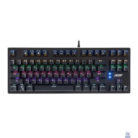 Acer OKW126 [ZL.KBDEE.00G] механическая черный USB for gamer LED 