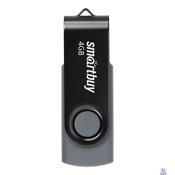 Smartbuy USB Drive 4GB Twist Black (SB004GB2TWK)
