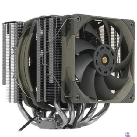Thermalright Кулер Frost Commander 140  LGA115X/1200/1700/2011/-3/2066/AM4/AM5 (Dual Tower, 120mm + 140mm PWM Fan, медное основание, 5 тепл. трубок 8мм) / TRFC140