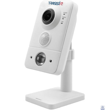 TRASSIR TR-D7151IR1 1.4 Компактная 5Мп IP-камера с аппаратным детектором движения. Матрица 1/2.8" CMOS, разрешение 5Мп