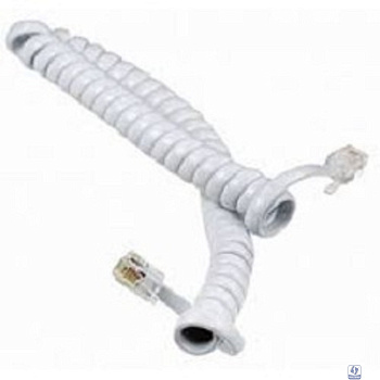 Rexant (18-2021) Шнур для телефонной трубки, витой RJ-10 (4P-4C), 2м, белый