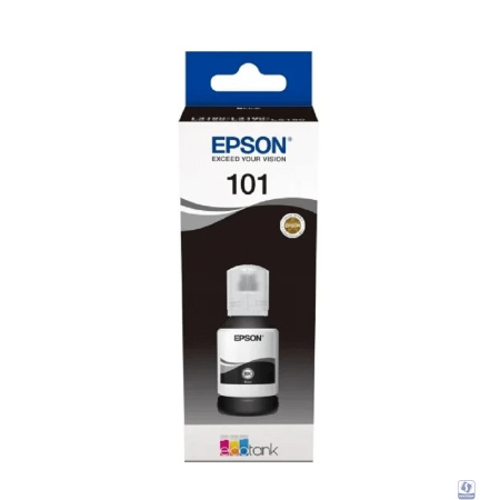 EPSON C13T03V14A  Контейнер 101 с черными чернилами для L4150/L4160/L6160/L6170/L6190, L6290 127 мл. 