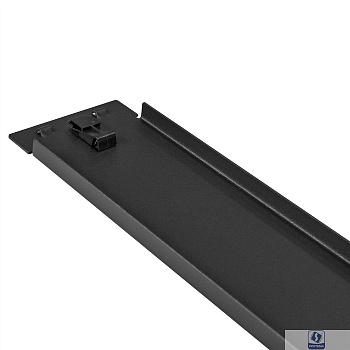 Exegate EX292880RUS Заглушка (фальш-панель) ExeGate FP19-2UM-TL (19" 2U, металлическая, быстросъемная, цвет черный, RTL)