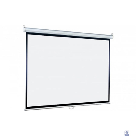 Lumien Eco Picture [LEP-100108] Настенный экран  180х180см (рабочая область 174х174 см) Matte White восьмигранный корпус, возможность потолочн./настенного крепления, уровень в комплекте, 1:1 (треуголь