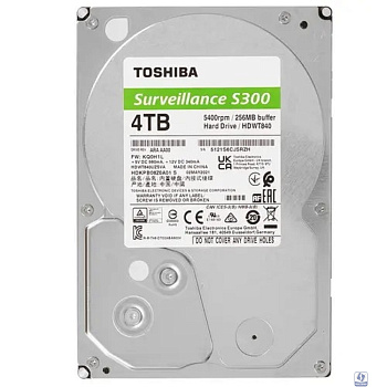 4TB Toshiba Surveillance S300 (HDWT840UZSVA) 