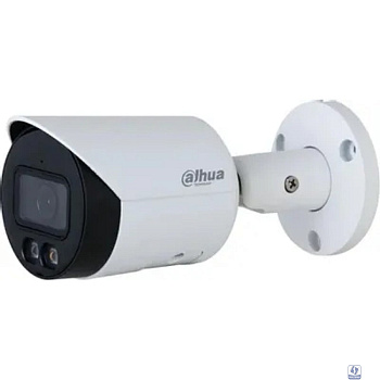 DAHUA DH-IPC-HFW2849SP-S-IL-0280B Уличная цилиндрическая IP-видеокамера SmartDualLight 8Мп, 1/2.7” CMOS, объектив 2.8мм, видеоаналитика, микрофон, ИК 30м, LED 30м, IP67, металл