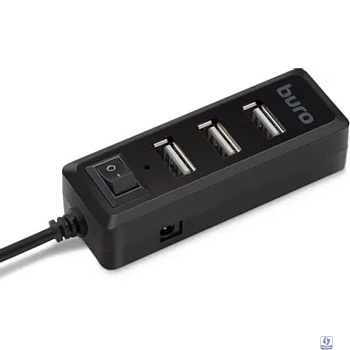 Разветвитель USB 2.0 Buro BU-HUB4-0.5L-U2.0