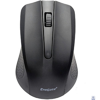 Exegate EX279045RUS Беспроводная мышь ExeGate SR-9023 <black, optical, 3btn/scroll, 1200dpi, USB> Color box