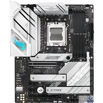 ASUS ROG STRIX B650-A GAMING WIFI (Socket AM5, ATX, 4xDDR5(128GB), DP/HDMI, 2xPCIe 4.0x16,/2xPCIe 4.0, 1xLAN (2.5GbE), Wi-Fi, BT, 4xSATA 6Gb/s, 3xM.2, 2xType-C, 7xUSB 3.2, 4xUSB 2.0)