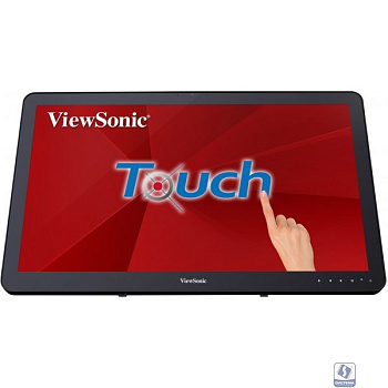 LCD ViewSonic 23.6" TD2430 черный TOUCH  [VS16495]