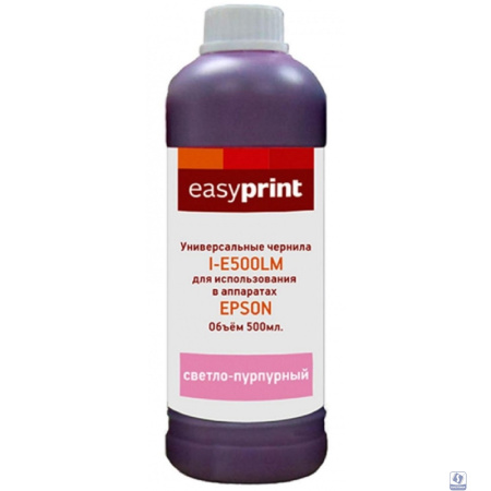 Easyprint Чернила (I-E500LM) универсальные для Epson (500мл.) светло-пурпурный