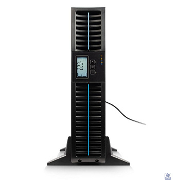 Источник бесперебойного питания SMARTWATT UPS DATA PRO IEC 2kVA Онлайн, мощность 2000/1800 ВА/Вт, стоечный/напольный, LCD дисплей, управляемые розетки, IEC13 - 8 шт.