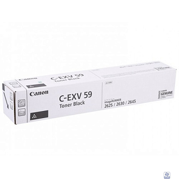 Тонер C-EXV 59 черный для Canon iR 2625/2630/2645, 30К (О) 3760C002