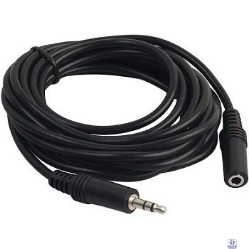 PERFEO Кабель Jack 3.5 мм вилка - Jack 3.5 мм розетка, длина 5 м. (J2203)