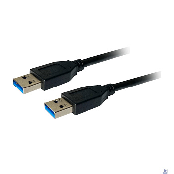 Bion Кабель удлинительный USB 3.0 AM/AM, 3 м, чёрный [BXP-CCP-USB3-AMAM-030M]