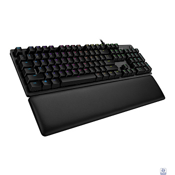 920-009329 Logitech Клавиатура G513 Tactile (GX Brown switches) механическая черный USB Multimedia for gamer LED (подставка для запястий)