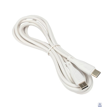 Cablexpert Кабель USB2.0 Type-C/Type-C, 3А, 60Вт, PD/QC3.0, медь, Mobile1, 2м, белый, коробка (CCB-USB2-CMCMO1-2MW)