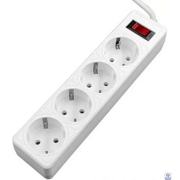 5bites Сетевой фильтр GARDA SP4W-518 4S / 3*0.75MM2 / 1.8M / WHITE