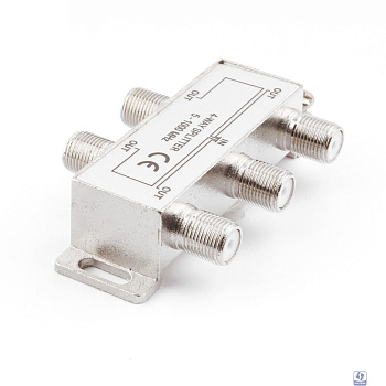 ТВ проф. сплиттер на 4 телевизора, Cablexpert 5-1000MHZ (AS-TV-04)