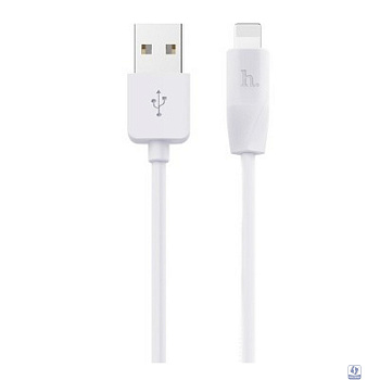 HOCO HC-32007 X1/ USB кабель Lightning/ 1m/ 2.1A/ White