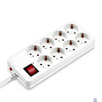 Фильтр сетевой Buro 800SH-3-W 3м, 8 розеток, белый, коробка (1180913)
