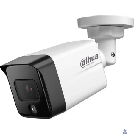 DAHUA DH-IPC-HFW1239TC1P-SA-IL-0360B-S6 Уличная цилиндрическая IP-видеокамера с ИК 30м и LED 30м 2Мп; 1/2.8” CMOS; объектив 3.6 мм; IP67; металл, пластик