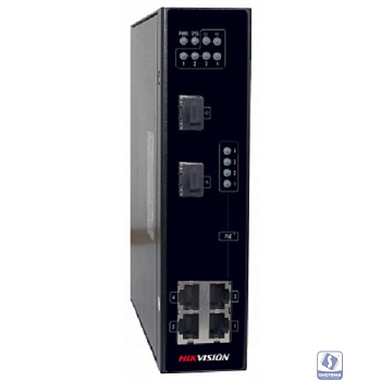 HIKVISION DS-3T0306P 4 RJ45 100M RJ45 PoE,2 Uplink порт 1000М Ethernet