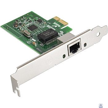 Exegate EX283723RUS Сетевой адаптер EXE-i210AT PCI Express 2.0 10/100/1000Mbps 1xRJ-45 (Copper) Intel WGI210AT