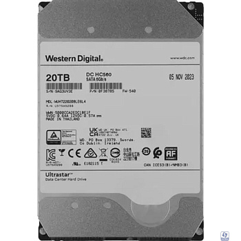 20Tb WD Ultrastar DC HC560  [0F38785/WUH722020BLE6L4] (38643)