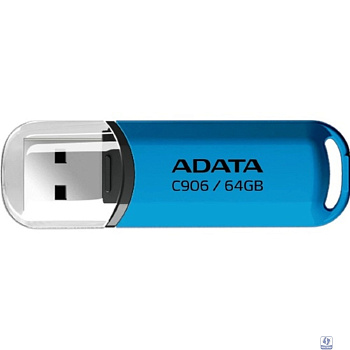 A-DATA Flash Drive 64GB <AC906-64G-RWB> Classic C906, USB 2.0, Синяя