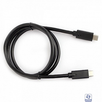 Кабель USB Cablexpert CCP-USB-CMCM2-1M, USB3.1 Type-C/Type-C, Gen.2, 10Gbit/s, 5A, 100W, 1м, пакет