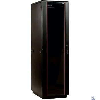 ЦМО Шкаф телекоммуникационный напольный 36U (600 x 1000) дверь стекло, чёрный, ШТК-М-36.6.10-1ААА-9005