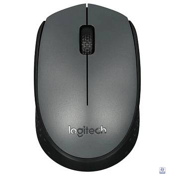910-004646 Logitech Wireless Мышь беспроводная M170, Grey