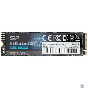 Silicon Power SSD M.2 256Gb A60 SP256GBP34A60M28
