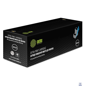 Картридж лазерный Cactus CS-CF531A-MPS CF531X голубой (2700стр.) для HP CLJ Pro M154a/M154nw/MFP M180n/M180nw/M181fw