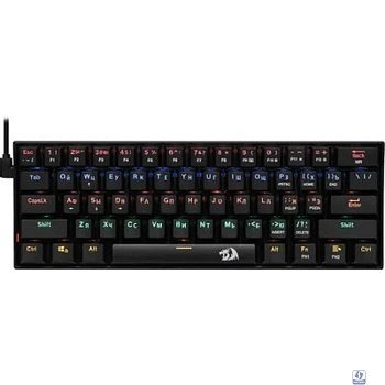 Redragon Механическая клавиатура Lakshmi RU,радужная,тихая [78119]