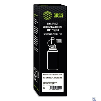 Тонер Cactus CS-RK-W1103A черный флакон 80гр. (в компл.:чип) для принтера HP Neverstop Laser 1000/1200